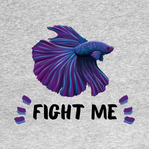 Betta Fish Fight Me by Wilderness Insider